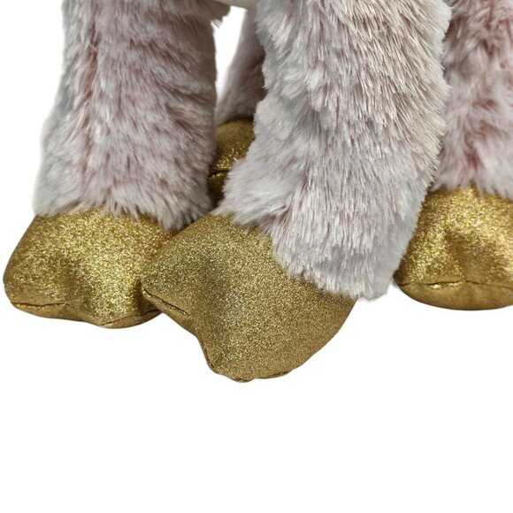 Build a Bear Workshop Reindeer Pink 2021 Merry Mission Plush Stuffed Animal Toy - Picture 4 of 16